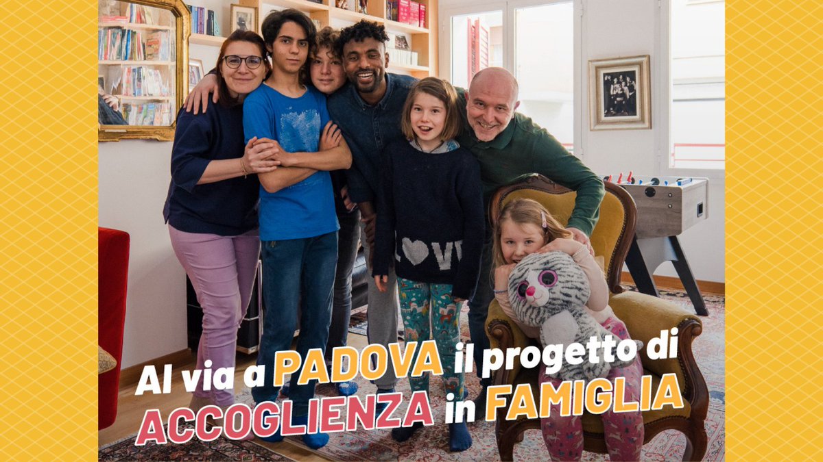 comunepadova's tweet photo. 🤝 Nell'ambito del progetto europeo #Embracin, il Comune di #Padova intende individuare almeno 6 nuclei familiari disposti ad accogliere, per un minimo 6 e massimo 12 mesi, una persona rifugiata e accompagnarla nel suo percorso di integrazione.
Info ➡ https://t.co/AgAVNKlkCR https://t.co/lNSODFePuB