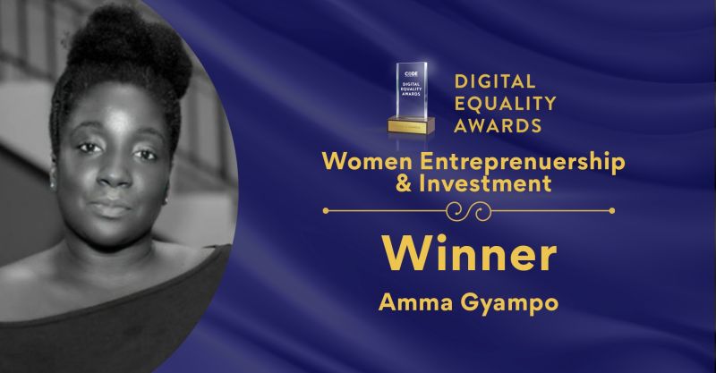 CODE_Coalition's tweet photo. Congratulations @amdecoafrica of @2020Scaleup. Crowned Ghana's Women Entrepreneurship and Investment Champion in this year's CODE Digital Equality Awards.

Very well deserved!

#Awards #DigitalEqulaityAwards #CODEAwards #DigitalInclusion https://t.co/p3U5Wp4PZZ