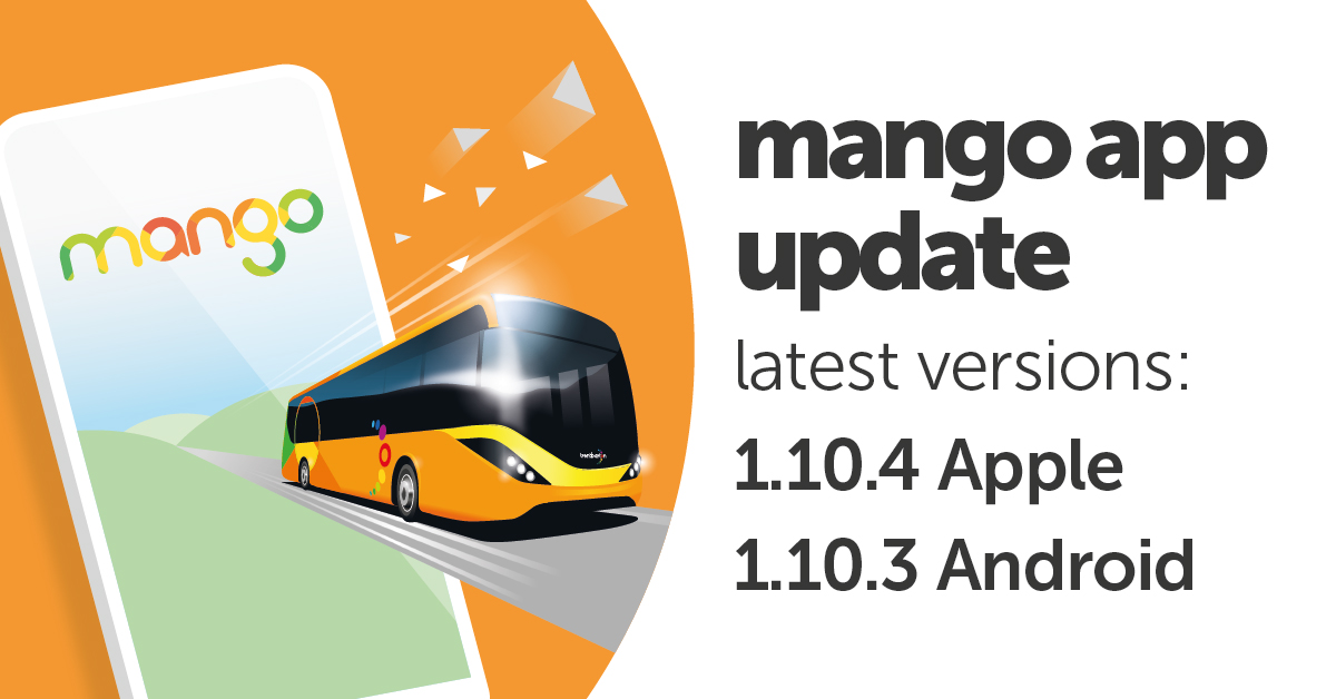 trentbartonland's tweet photo. 📢 mango app update

We have released a new update for the #mymango app, this update will focus on fixing the issues some of you may have experienced yesterday &amp; this morning.  

Please ensure you have the latest version of the app downloaded:

✔️ 1.10.4 Apple 
✔️ 1.10.3 Android https://t.co/vr2tN8dssh