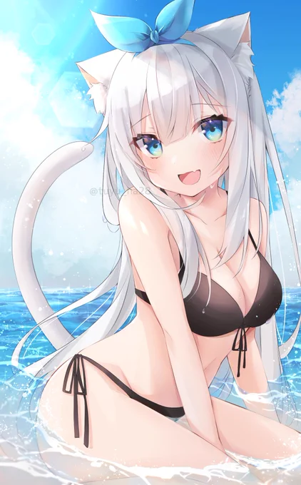 「君もこっちにおいでよ～!」 