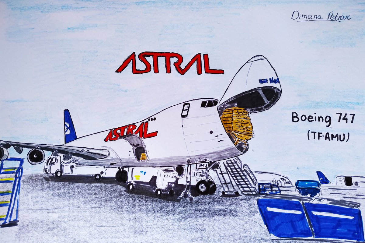 AircraftBy's tweet photo. Hungry Bird, Boeing 747-400 TF-AMU of Astral Aviation Airline ✈️❣️
@Network_Airline @astralaviation
#boeing747 #boeing747400 #b747 #b747400 #boeinglovers #boeingfanpage #tfamu #astralaviation #aviation #astralaviationnetwork #cargoairline #cargoplane #cargob747 #b747cargo https://t.co/V43PVW4CH1