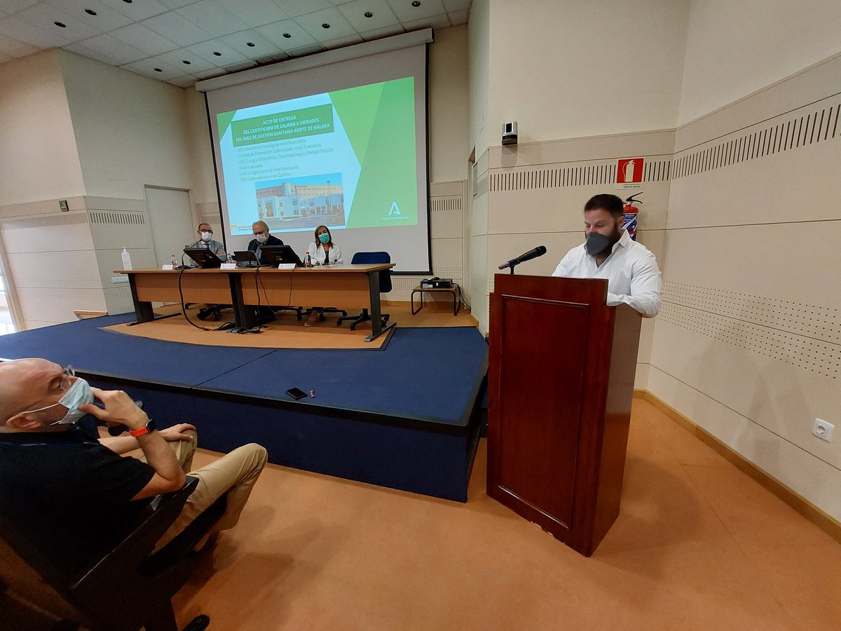 ✅ La UGC de Laboratorios <a href="/SaludNorteMalag/">Salud Norte Málaga</a> recibe la certificación de <a href="/calidadACSA/">Agencia de Calidad Sanitaria de Andalucía</a> en nivel Óptimo 🏅🏅
@miguelangelguru <a href="/bautista_ojed/">Carlos Bautista</a> <a href="/BelenJiMa/">Belén Jiménez</a> 
¡Enhorabuena! 👏