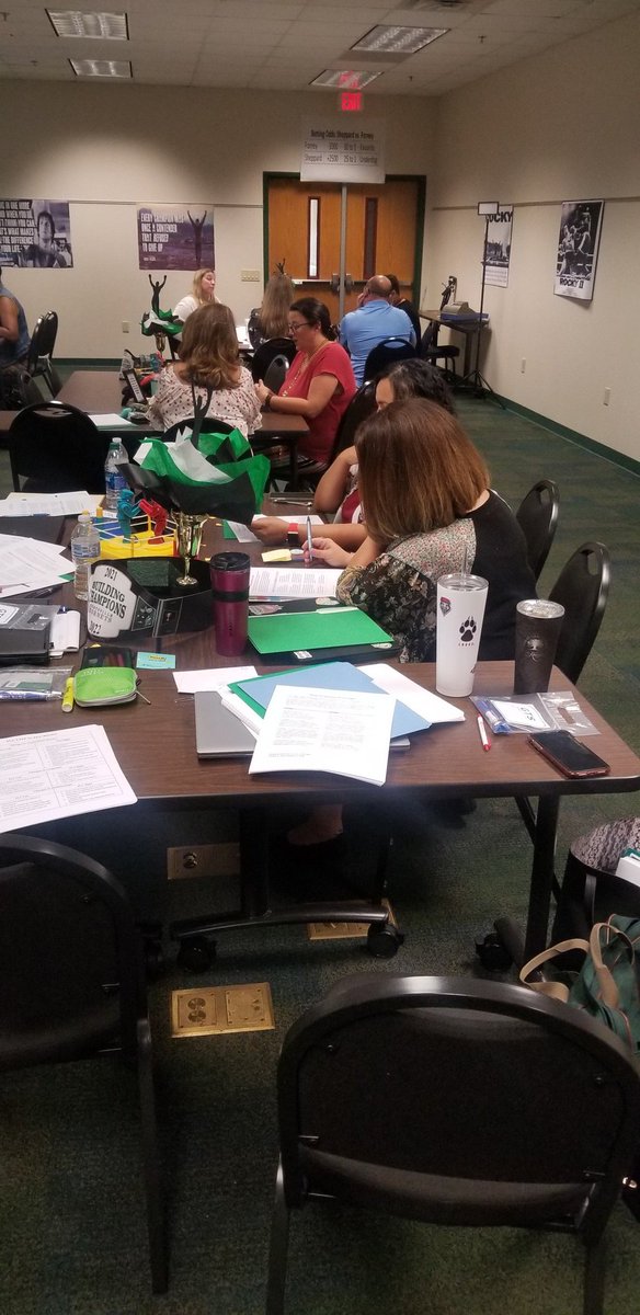 marcusdforney's tweet photo. Huntsville ISD Leadership Retreat is under way. Excited about the planning, learning &amp; possibilities this upcoming year holds. REAL Leadership is vital to reach our goals. #BuildingChampions #HISDHornets #HornetIMPACT #takingittothenextlevel https://t.co/Zbt22Zg71l