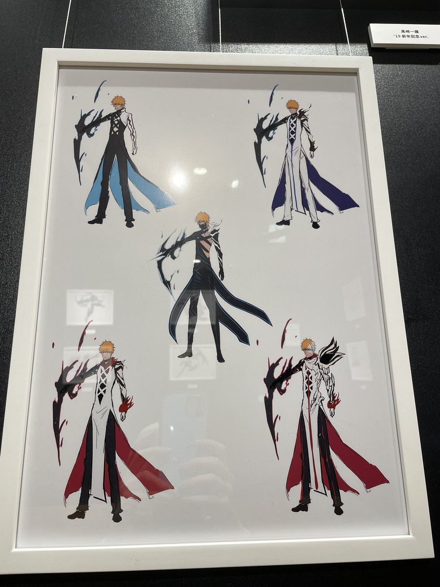 New pictures from Bleach Brave Souls museum in japan(part 2