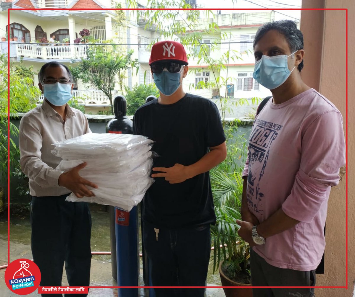 We have provided Dullu Hospital in Dullu, Dailekh with oxygen cylinders, regulators, oximeters and PPE kits in coordination with prominent musician Nirnaya NSK. We hope our assistance will be of great help.
#OxygenForNepal <a href="/theNepalRising/">Nepal Rising</a> #MergingNepSocs <a href="/scfornepal/">Student Coalition For Nepal</a>