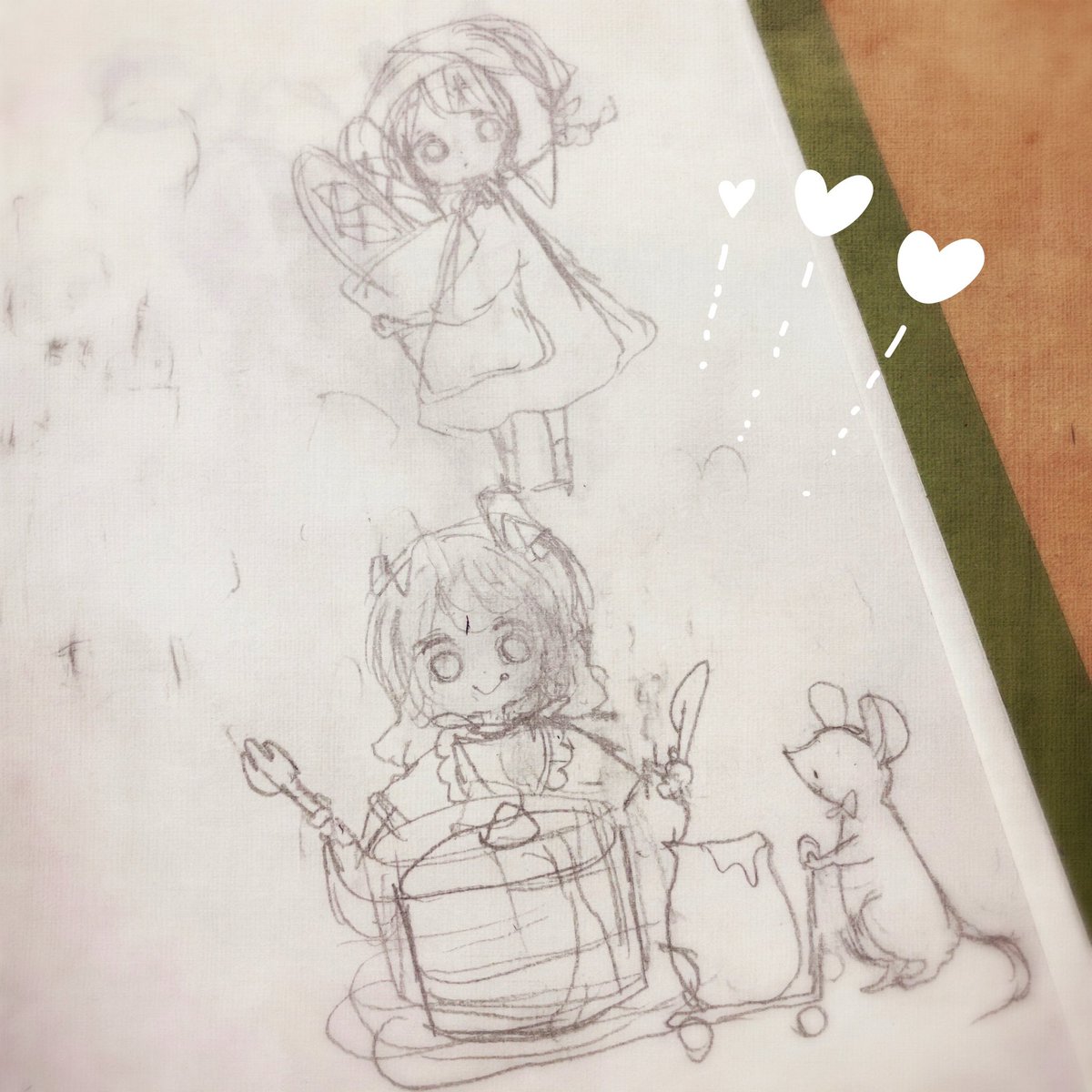 形がまとまってきた
 #ガチ制作会 #公募展パン屋さんにて 
