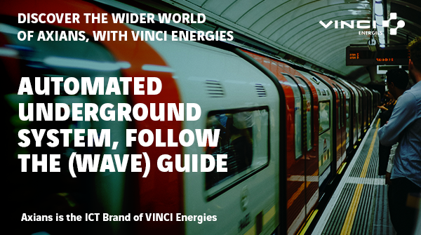 AxiansUK's tweet photo. Discover the Wider World of Axians with VINCI Energies; Axians Italia has developed an innovative solution based on a metal waveguide for the digital communications system of a British underground
https://t.co/G5iZLjkLBp
#theagilityeffect #Axians #Vincienergies https://t.co/P5G3Tyaa4c