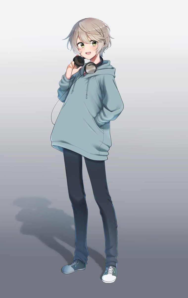 フェミニンな顔してるのにボーイッシュな格好してる女の子が好きですという絵 あんド フリゲ制作中のイラスト