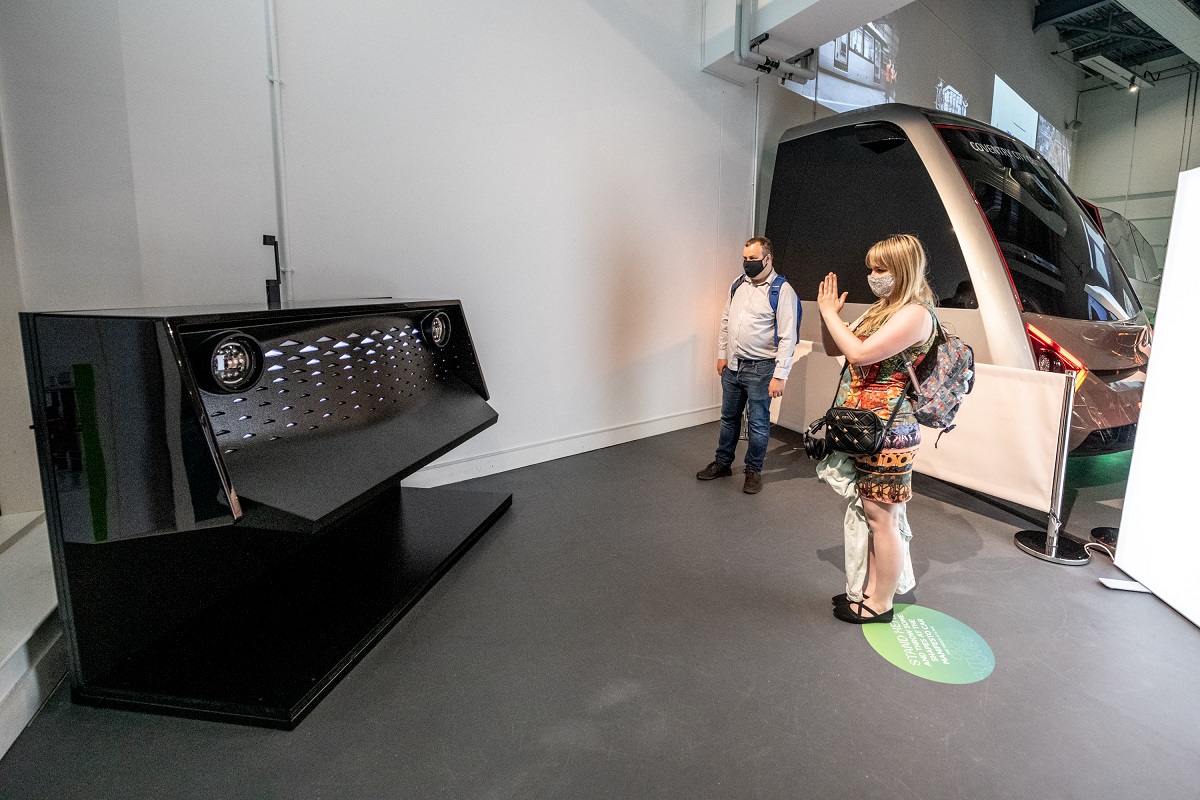 InvestCoventry's tweet image. @CovTM brand new exhibition #OurFutureMoves was launched last week.

In conjunction with @Coventry2021, the interactive exhibition  features a range of pioneering displays from facial recognition cars, drones &amp;amp; #CoventryVLR 

Find out more 🔽
bit.ly/3zjef80

#futurecity