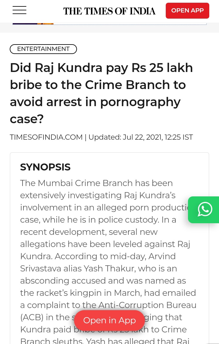 zehersingh's tweet photo. CBI NO MORE DELAY 4 SSR

#big  #shocking #news

#RajKundra Had Bribed Crime #BranchOfficers With #25Lakhs To Avoid Arrest In The #xxx  Film Racket?

@IStandWithSSR 
@mamta_kale 
@AnuJain22213023 
@anujakapurindia 
@_sushantjustice 
@SSR_IS_HERE 
@RatnaDixit6
@priyanjali1604 https://t.co/TW5C9vD7W4