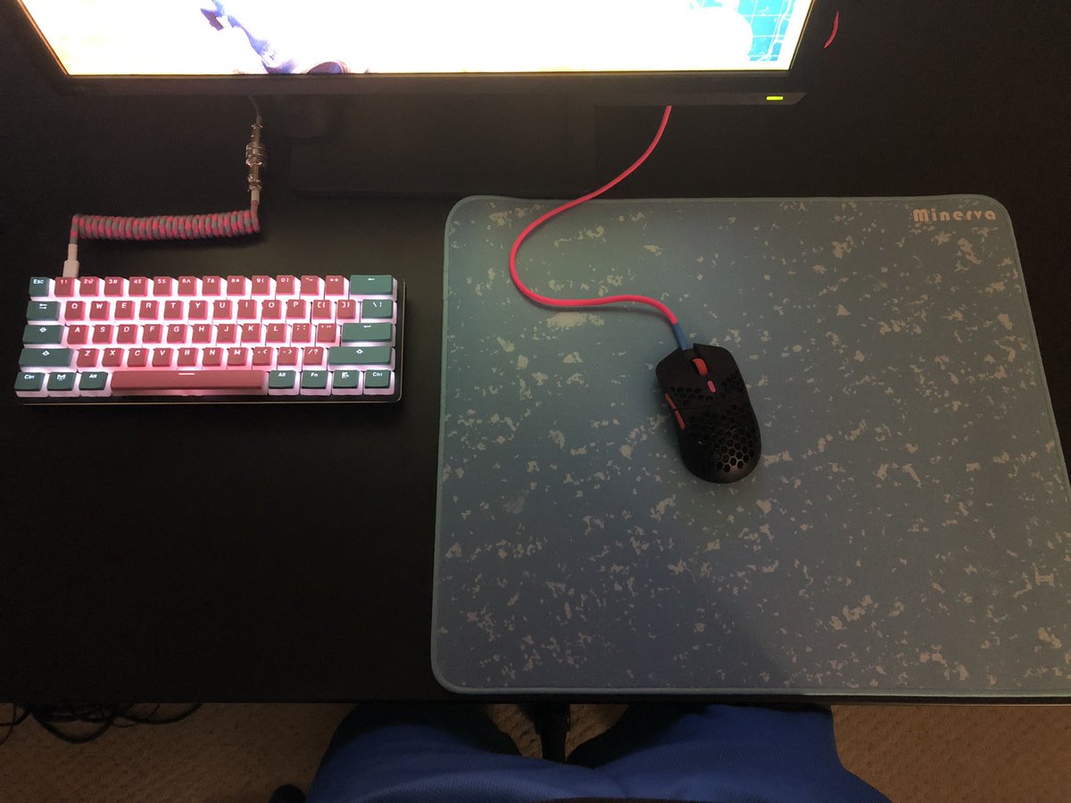 Setup looks absolutely FIRE now that i have the <a href="/XraypadOfficial/">X-RaypadOfficial</a> Minerva 🔥