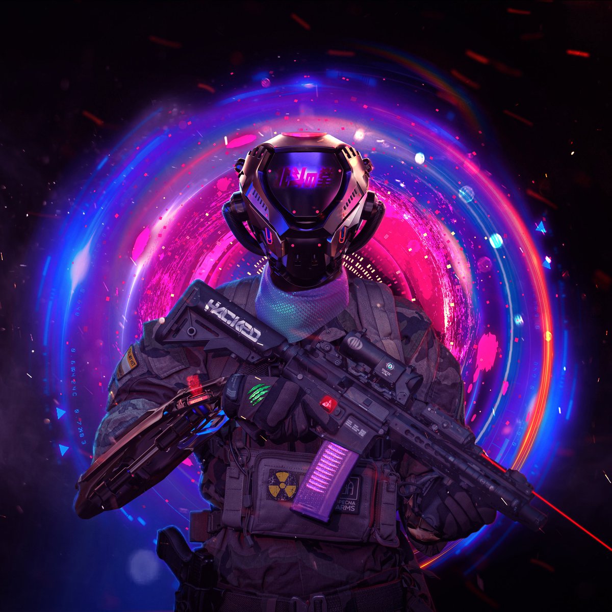_moryyel_'s tweet photo. My new artwork
Available on #hicetnunc

⭕Cyber Soldier⭕
https://t.co/jPTMeDDssV
47 edition left❗

#cyber #cyberpunk #CyberAttack
#scifi #scifiart
#super #NFTCommunity #NFTmarketplace #hicetnunc2000 https://t.co/6F8cYqp9RW