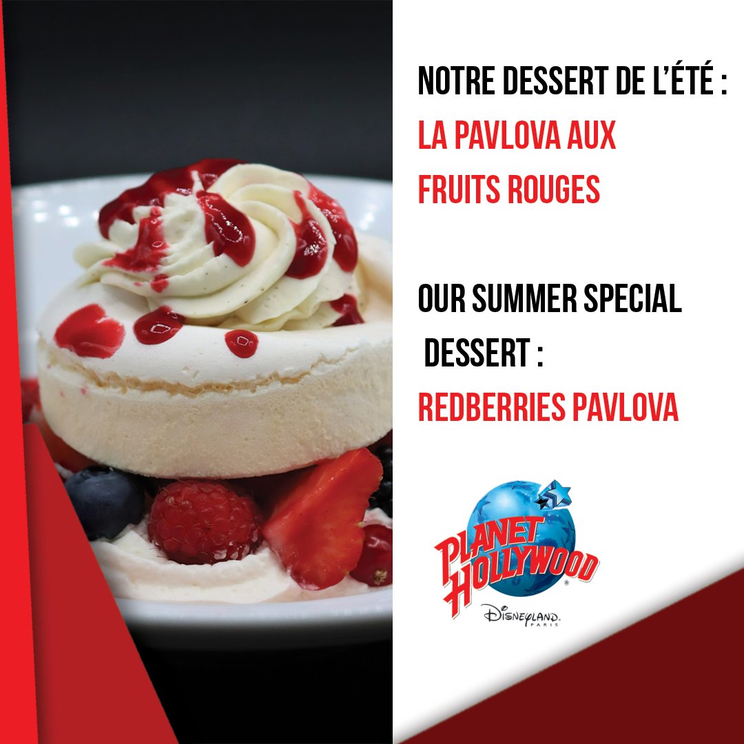 phollywoodparis's tweet photo. Notre dessert de l’été : la Pavlova aux fruits rouges
Our summer special dessert : Redberries Pavlova https://t.co/8GbT4Rxh5p
