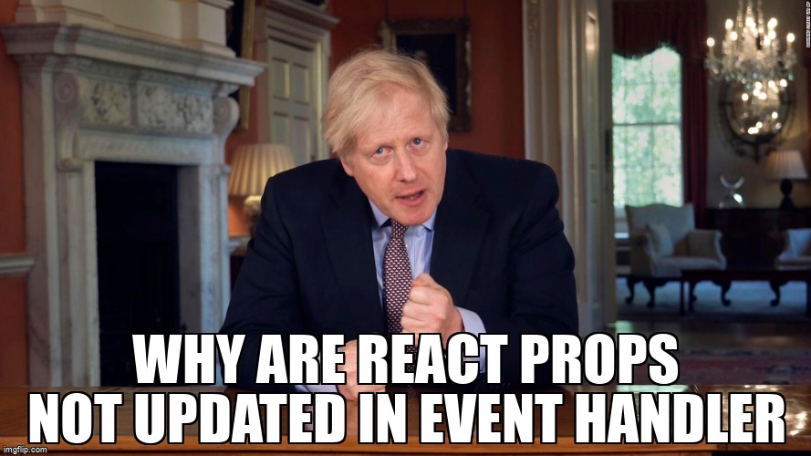 overflow_meme's tweet image. Why are React props not updated in event handler stackoverflow.com/questions/6847… #reactjs #reactfunctionalcomponent