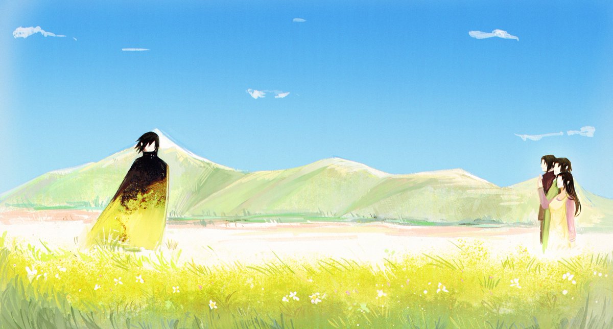 『路上小心，佐助。』
『……』
『我们永远爱你。』