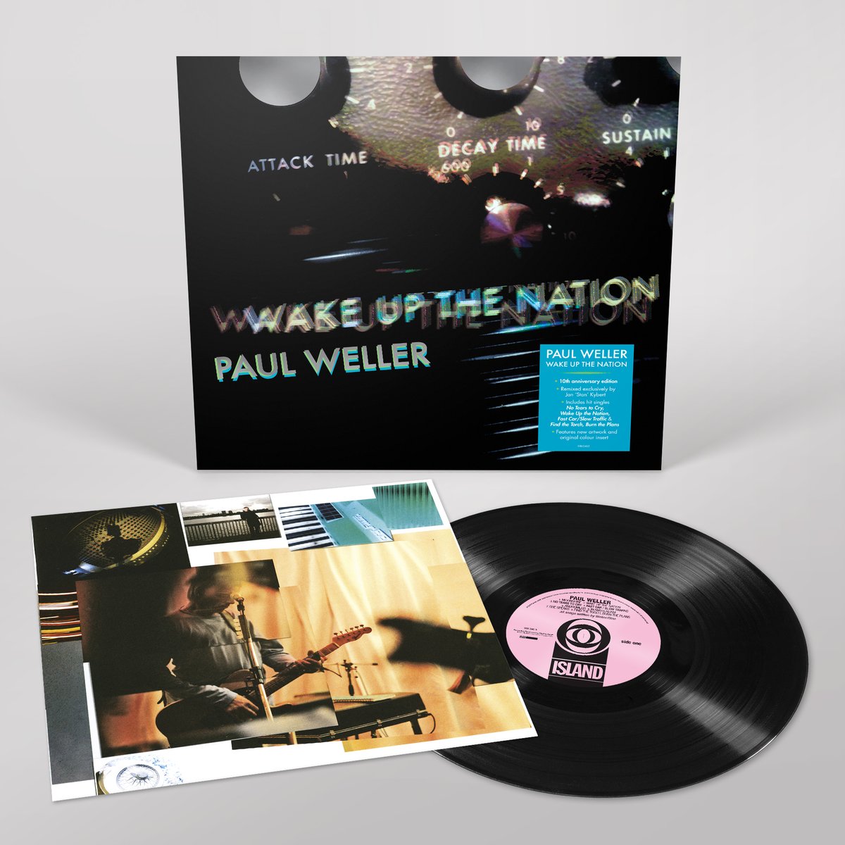 paulwellerHQ's tweet photo. The wait is over, Paul’s 10th-anniversary edition of ‘Wake Up The Nation’ is coming to vinyl after its CD release last year. The Mercury prize nominated album has been remastered and comes with restyled artwork, with release on 20th August.
Pre-order now: https://t.co/uv1RK2w2lw https://t.co/kvqcoPFRhp