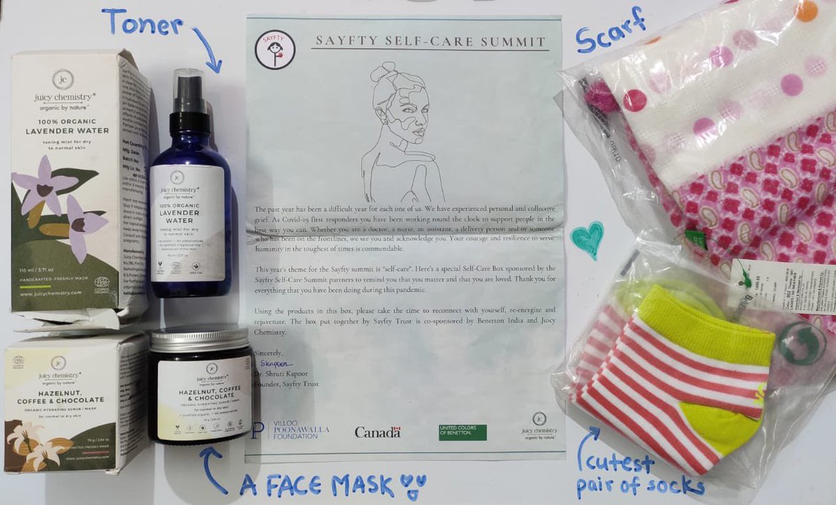 kapoors_s's tweet photo. Good morning!
Waking up to the good news that 70 of our #sayftyselfcare boxes have been delivered to #COVID19 first responders in India. Here’s a picture from Madhuraj hospital in #kanpur where we thanked 30 nurses.
@NPoonawalla @benetton_india @chemistry_juicy @CanadainIndia https://t.co/nAcHEmL9jt