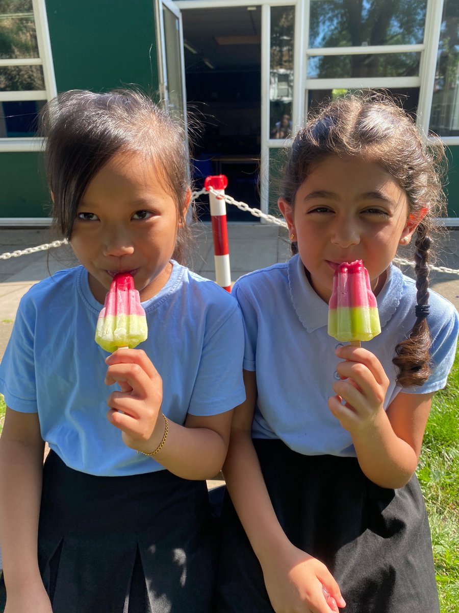 MissN0Donnell's tweet photo. We are having so much fun on the last day of Year 3! We ate delicious ice lollies 😁😁🍦 @Grazebrook_Pri https://t.co/c7NDvO42sq