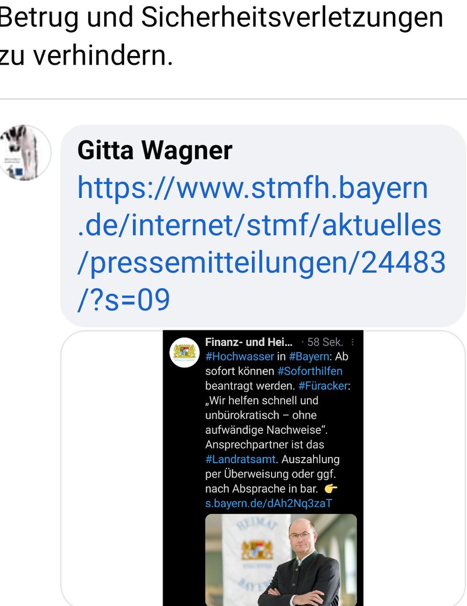 Muschelschloss's tweet photo. #Facebook hat sie echt nimmer alle! Stufem meine Info #Hochwasser-Hilfe #Byern al Spam ein. Kann wieder mal keiner bei mir lesen 🤦 😖👿. cc: @Markus_Soeder
(Ihr habt doch nicht alle Tassen im Schrank @Facebook @FacebookDE. Darf echt nicht wahr sein.) {Thread Screenshots} https://t.co/7ZSWivmsmx