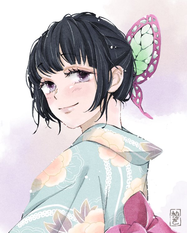 「カナヲちゃん🦋 」|柚芭のイラスト