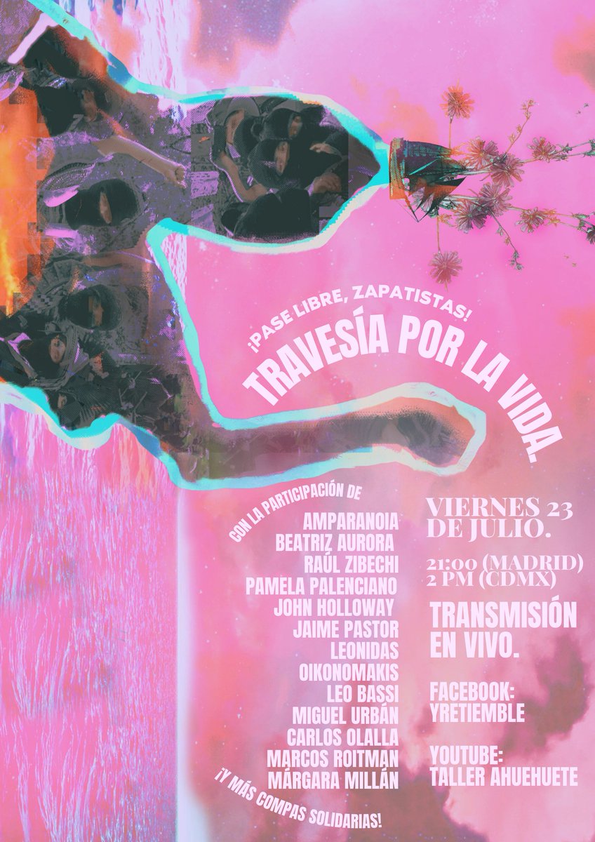 TallerAhuehuete's tweet photo. Personalidades de toda Europa se reúnen para apoyar a la delegación #zapatista aerotransportada, en su misión por llegar a París y comenzar la '#TravesíaPorLaVida, Capítulo - Europa.'

#PasoLibreZapatistas #LaGiraZapatistaVa https://t.co/AxFgBUuzUw