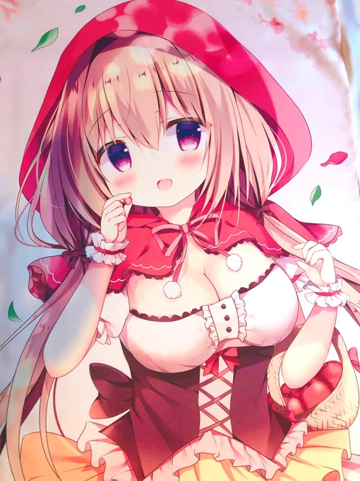 あかりちゃんタペ色校正届いた🍒😆 