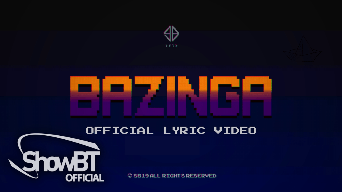 SB19Official's tweet photo. SB19 'BAZINGA' | OFFICIAL LYRIC VIDEO is now out! 💥

🎥 Watch here: https://t.co/w8MHBGYl2V

#SB19BazingaLyricVideo #SB19Bazinga https://t.co/8diAHLzrQP