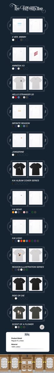KaiNationUnion_'s tweet photo. CATALOG | The Film Collection๐ฌ
Welcome to #KNUStore
1๏ธโฃ Shirt
2๏ธโฃ Sweatshirt & Long Sleeve
3๏ธโฃ Hoodie
#KAI #์นด์ด #์์์นด์ด https://t.co/7JScEQgOQy