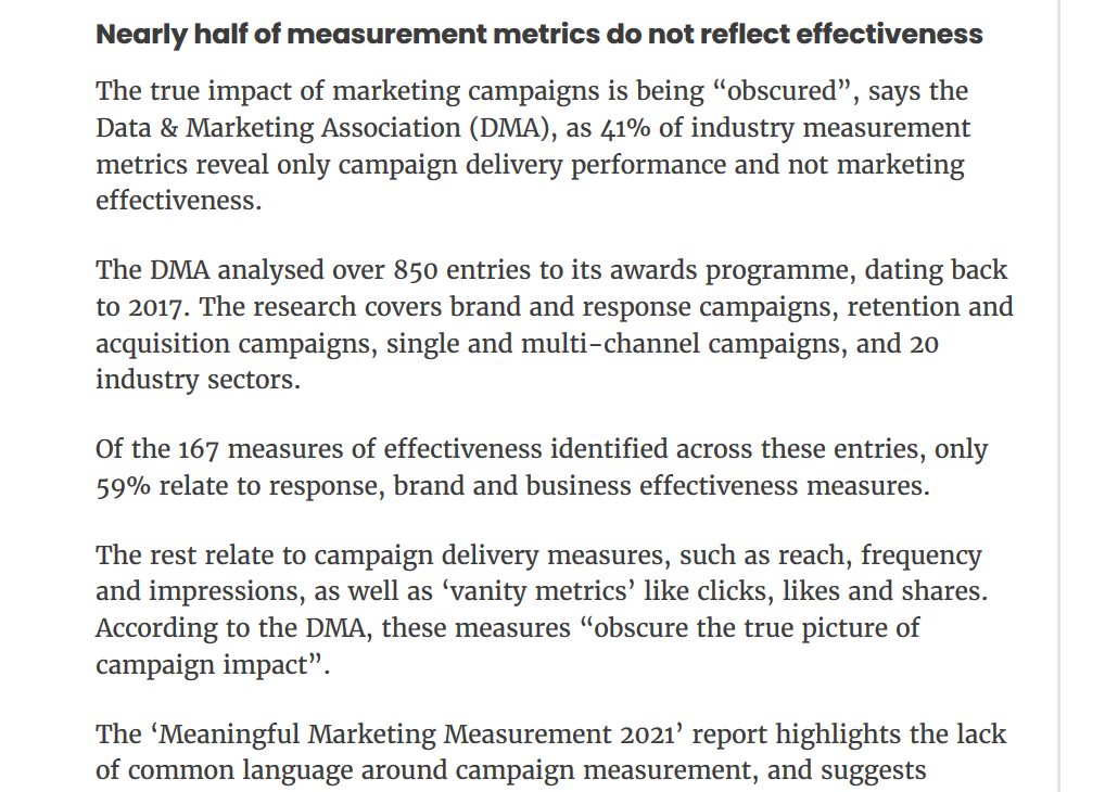 Good to see the Intelligent Marketing Databank covered in Marketing Week this morning: marketingweek.com/everything-tha…