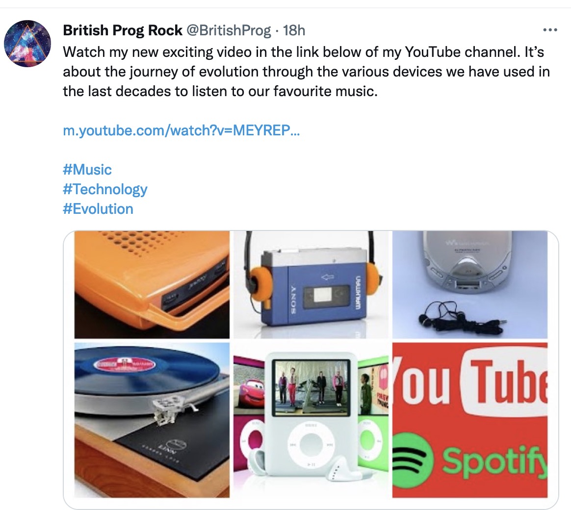 real_prog's tweet image. The most boring video in the world - and he forgets to mention reel to reel tape! What a knob.