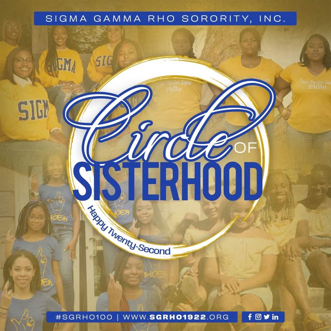 BDS_SGRhos's tweet photo. The Circle of Sisterhood - is the collective power to create, nurture, and transform the world. #Since1922
#SGRho
#LeadingWithVisionDrivenByPurpose
#SisterhoodSustainsUs #BrilliantBetaDeltaSigma #BrilliantBDS #BetaDeltaSigma #TallahasseeSgRhos #SigmaGammaRho https://t.co/UcIVZ6Qwys
