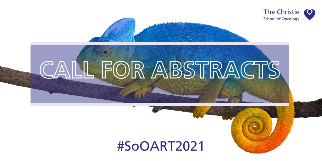 *ABSTRACTS WANTED*
Our hugely popular study day #SoOART2021 returns better than ever on 9 Sept. We would love to see your 250-word abstract posters on your adaptive radiotherapy experience &amp; you could receive a special discounted rate for your ticket

🎟️: bit.ly/36gSoSB