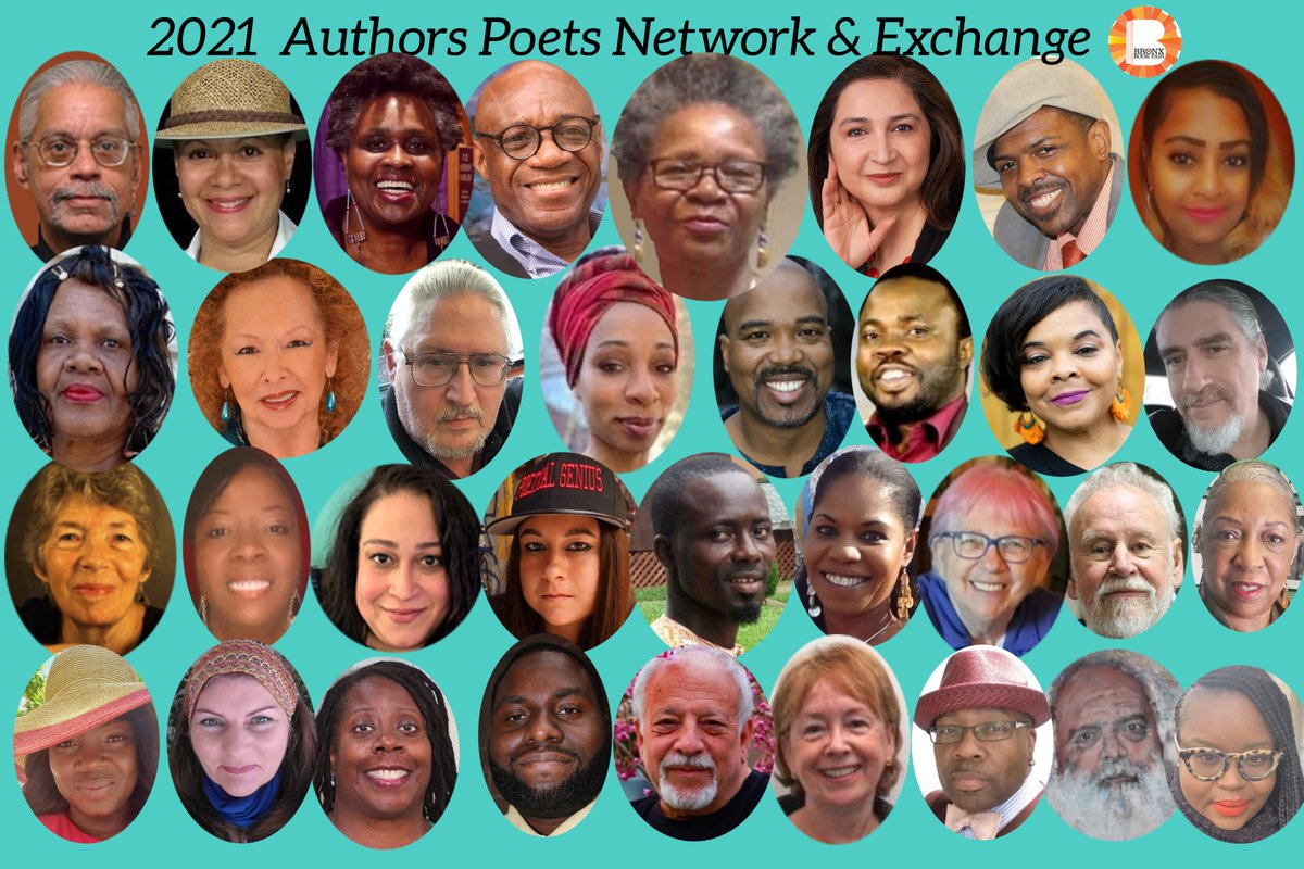 PoetsNetExchang's tweet image. Virtual Bronx Book Fair Authors. July 30th &amp;amp; July 31st 2021.