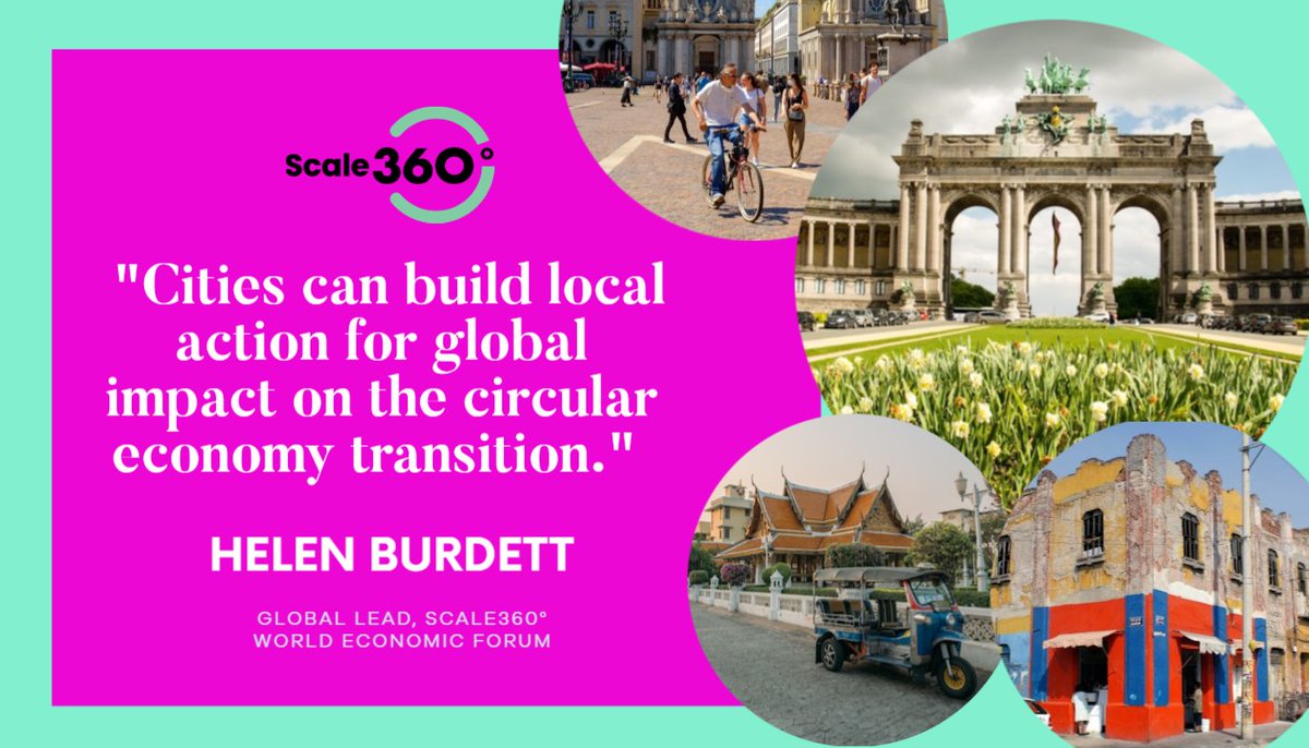 Learn how cities turn action into #circulareconomy impact at #CitiesGoCircular on Friday, 23 July 15:30 CEST

Watch here: wef.ch/2Uu94DE <a href="/GlobalShapers/">Global Shapers</a>