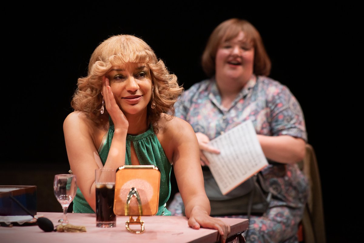 crucibletheatre's tweet photo. You only have until Saturday to catch a "wonderful evening's entertainment" (Yorkshire Times) with Victoria Wood's Talent in the Crucible. Book your tickets here: https://t.co/EFYiuxSo8J

Photos by @snappersaunders https://t.co/6KE2vxyGpu
