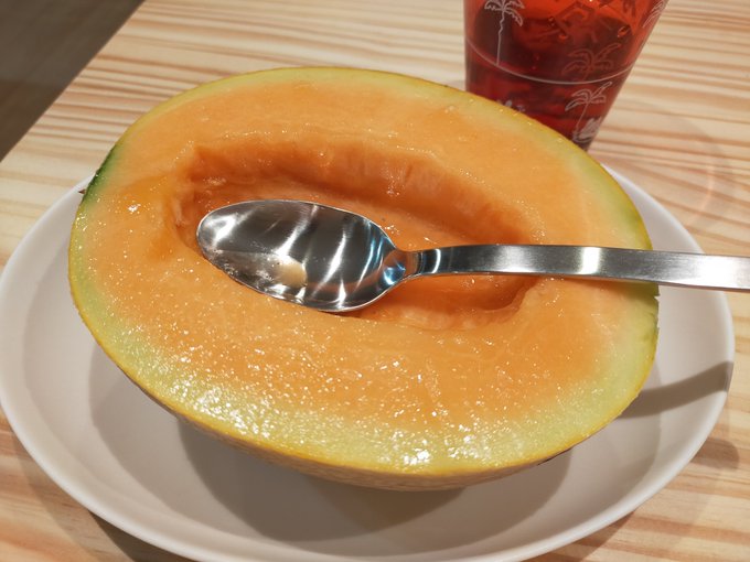 今夜のデザート🍈 