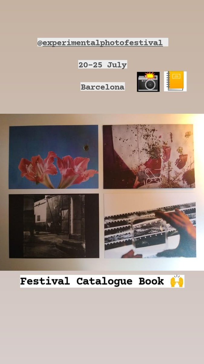 NievesMingueza's tweet photo. #Exp21
@Experimentalpho
This is the Festival Catalogue Book 🙌
Exp21 July Barcelona https://t.co/B4SARstXn5