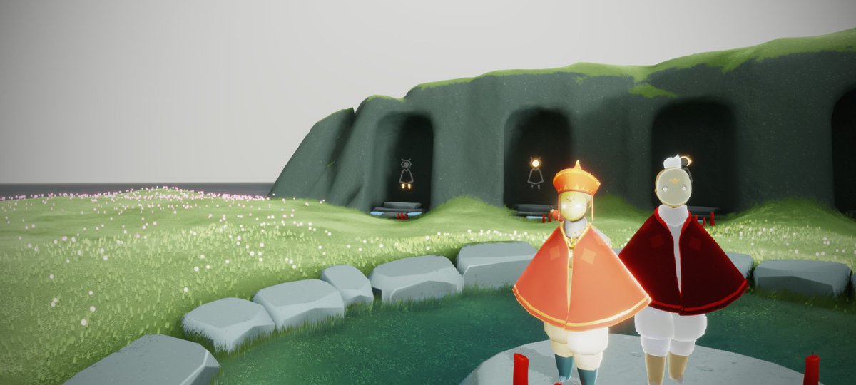 arukachi's tweet photo. Even the tallest Sky kid can't reach Boogie kid. Spells, spells and only spells 🍃
・
・
・
#thatskygame https://t.co/mkMkwYuF2z