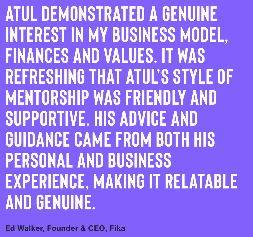 Fantastic to discover <a href="/fikacateringco/">fikacateringco</a> and welcome them into the Expert Impact family. Seems like meeting <a href="/AtulPathakOBE/">Atul Pathak OBE</a> went pretty well too <a href="/EdWalker18/">Ed Walker</a>! Thanks for the testimonial 🙏 #SocEnt