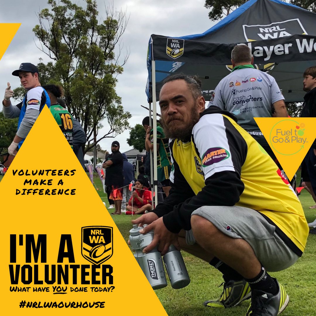 THANK YOU Steven LeagueSafe for #volunteering and making a difference 

WHAT HAVE YOU DONE TODAY❓
#nrlwaourhouse 🏉🏡