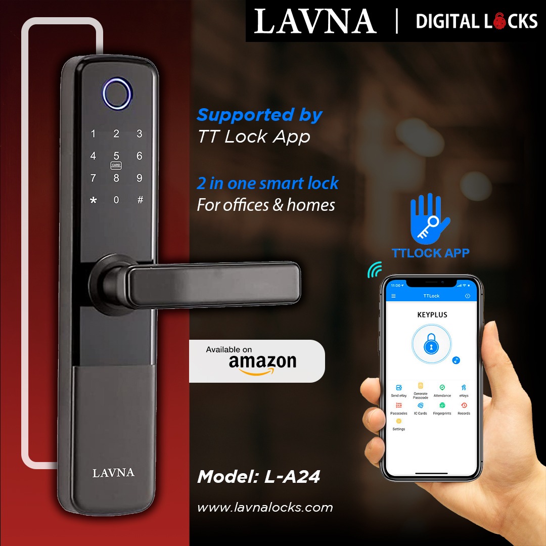 LocksLavna's tweet photo. Digital Door lock 
Increase anti-lock function to be safer
Support TT lock App 
Welcome to inquiry
Contact us now +91-9971427608
For more information visit https://t.co/Dsr10p5vWv
#smartlock #digitallock #smarthome #doorlock #smartdoorlock #security #digitaldoorlock #TT #TTapp https://t.co/PxRBnfWHLH