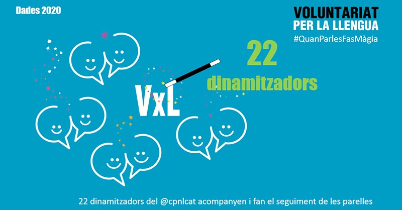 Des que t'inscrius en el programa, l'equip del <a href="/vxlcat/">Voluntariat per la llengua</a> i del <a href="/cpnlcat/">Consorci per a la Normalització Lingüística</a> és a la teva disposició per assignar-te la parella lingüística que millor s'adapti a tu. Vine com a voluntari! 
#VxLEstiuMàgic

Responsables VxL:
👉 Terrassa: Cristina Moreno
👉 Rubí: Isaac Aguareles

<a href="/rubi_vxl/">vxl.rubi</a>