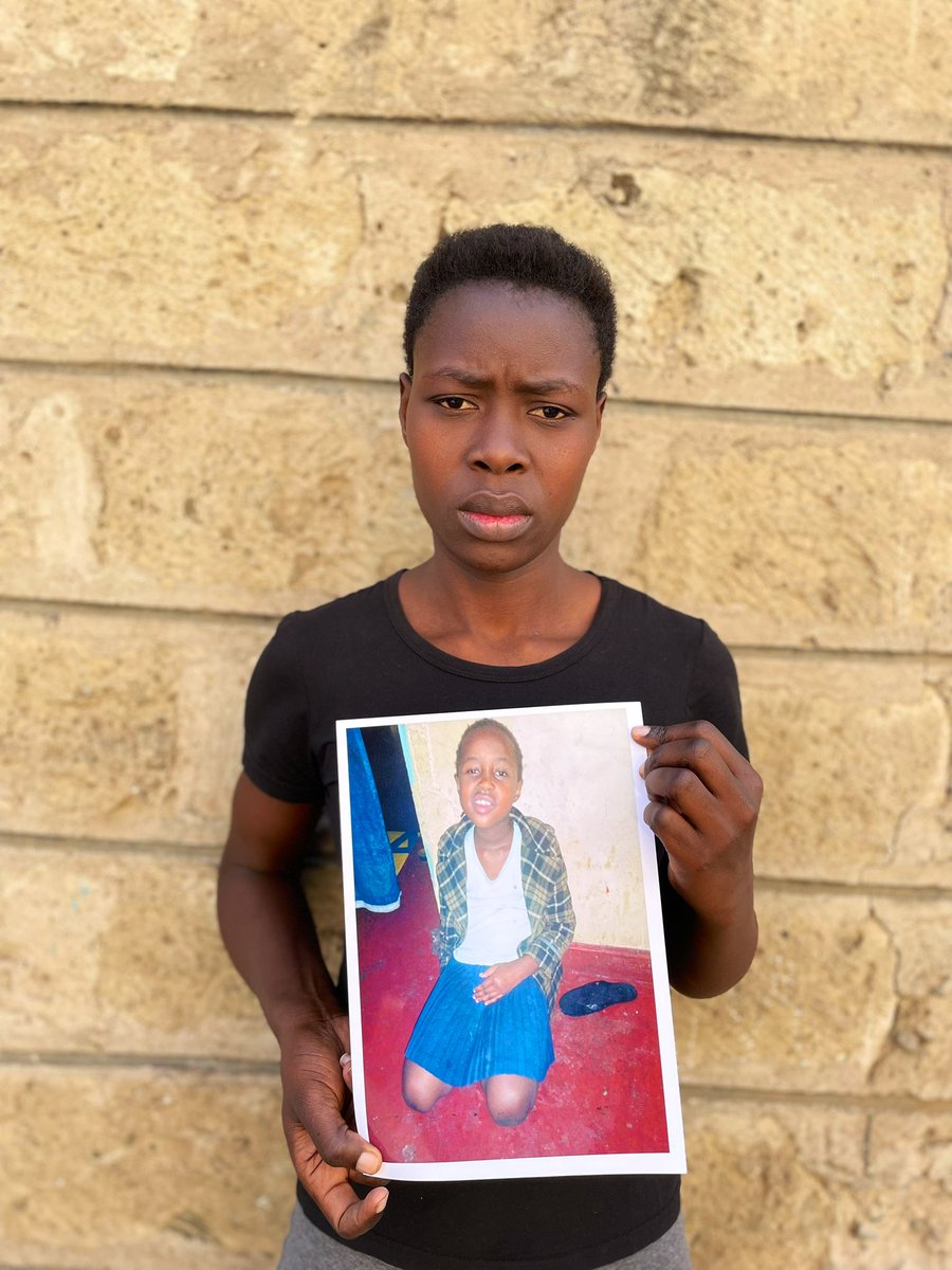 bonifacemwangi's tweet photo. Hilda Achieng wants justice.Her daughter answered a question wrongly, she was hit by the teacher and killed. The school dumped her body at Mama Lucy Hospital. They bribed her classmates to stay quiet. Kayole Police Station IO told her “She is young,she should go get more babies.” https://t.co/Vmd8ctmcxf
