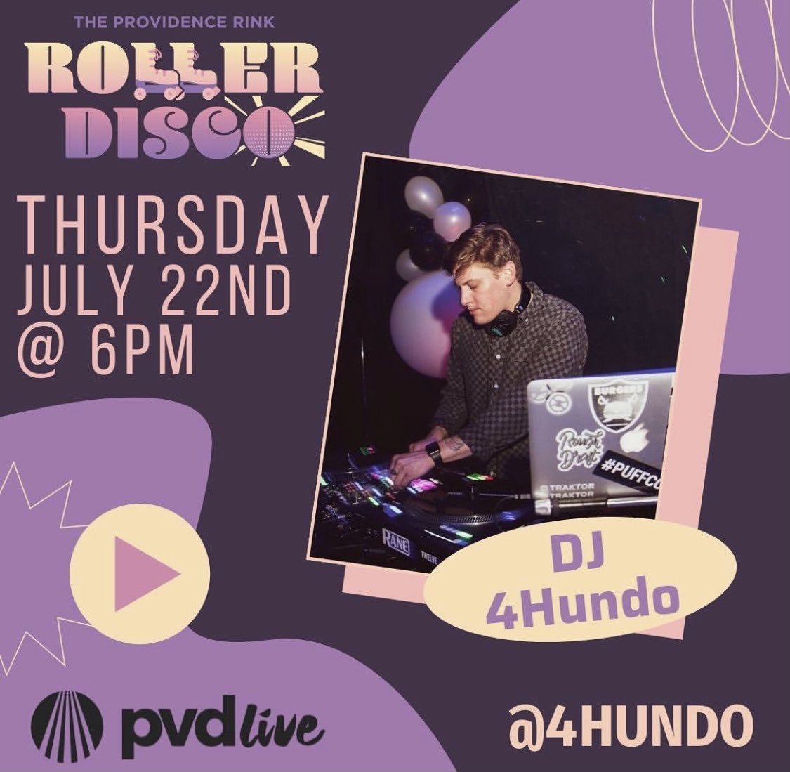 PVDlive's tweet photo. DJ 4Hundo &amp; Quarter Water are performing down at The Providence Rink tonight! Come through
6:00-10:00 pm
$7 entry $7 rental
All ages https://t.co/RsY6hRMv9u