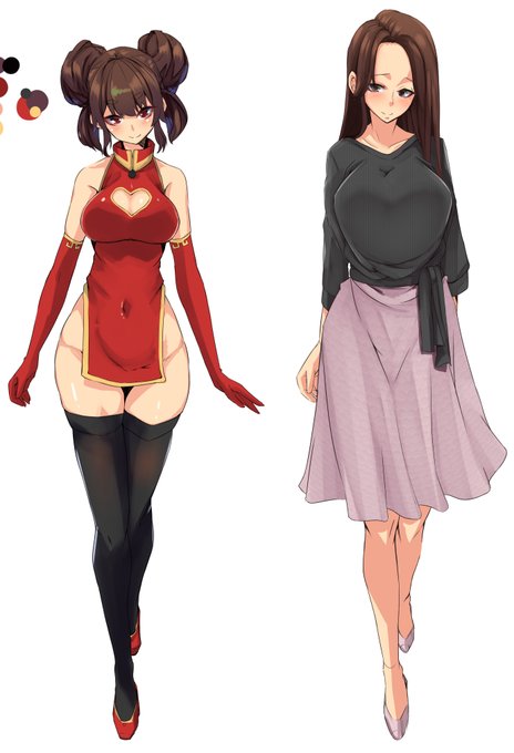 ■お仕事原稿キャラデザちゃんです①(*'ω`*)■ 