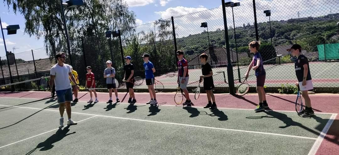 horsforthtennis's tweet photo. Last call for camps ☀️🎾 junior camp (9yo and above) spaces still remaining:
3-5th Aug - 4 (single days only)
10-12th Aug - 6 (full 3 days)
17th-19th Aug - 5 (full 3 days)
Check it out here https://t.co/bCrqTD1f5m
#comejointhefun https://t.co/XzZTDxSMYZ