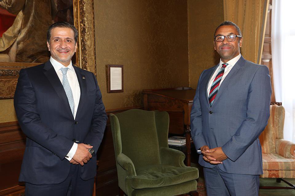 Yousef Al-Khater (@amb_alkhater) on Twitter photo أتقدّم بجزيل الشكر لـ <a href="/JamesCleverly/">James Cleverly🇬🇧</a> لقد كان لي عظيم الشرف في خدمة بلدي #قطر في المملكة المتحدة، وبناء روابط وصداقات راسخة معكم ومع الكثيرين هنا في المملكة المتحدة.
إنّني على ثقة بأن العلاقات القطرية-البريطانية ستكون أقوى وأكثر ازدهارا مستقبلاً في السنوات المقبلة. أتقدّم بجزيل الشكر لـ <a href="/JamesCleverly/">James Cleverly🇬🇧</a> لقد كان لي عظيم الشرف في خدمة بلدي #قطر في المملكة المتحدة، وبناء روابط وصداقات راسخة معكم ومع الكثيرين هنا في المملكة المتحدة.
إنّني على ثقة بأن العلاقات القطرية-البريطانية ستكون أقوى وأكثر ازدهارا مستقبلاً في السنوات المقبلة.