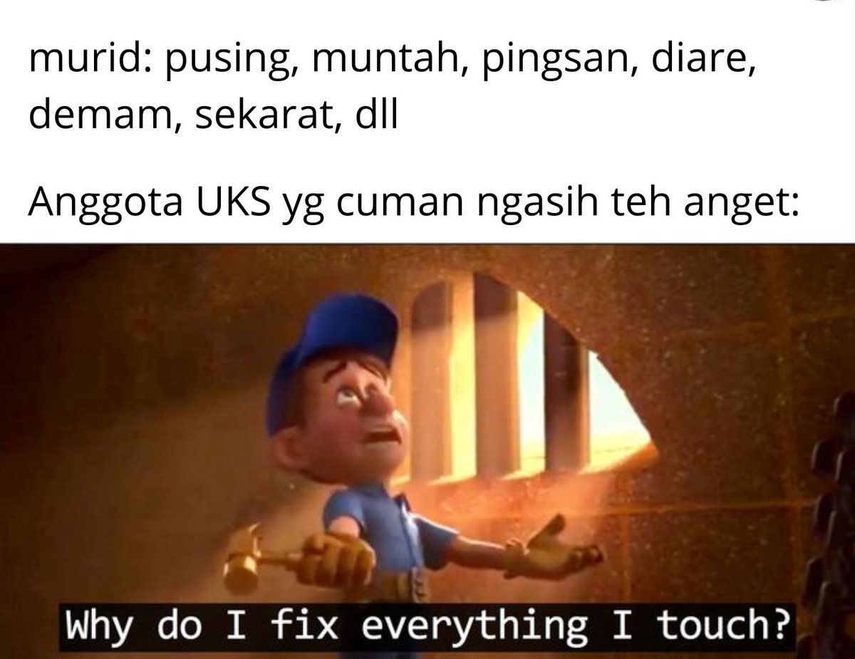 sch! sebenarnya anggota uks tuh bikin teh anget pake senyawa kimia apa sie kok bisa manjur bgt?