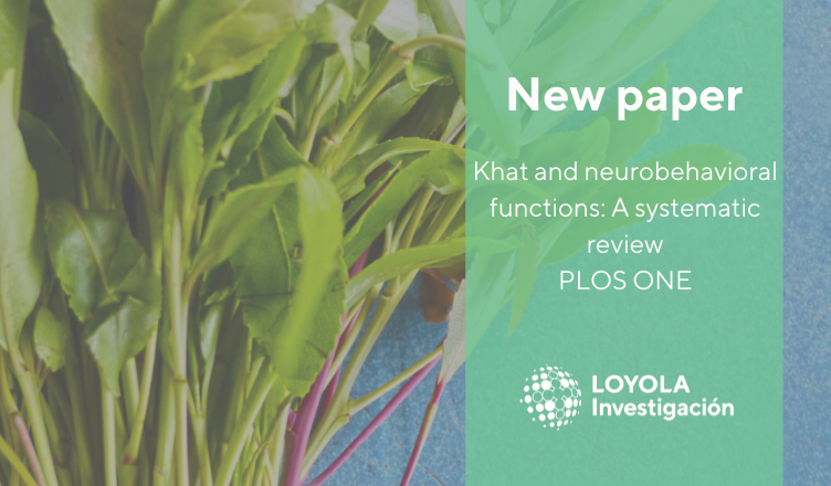 #NewPaper #DiaMundialDelCerebro La investigadora de <a href="/LoyolaAnd/">Universidad Loyola</a> Davinia Resurrección ha participado en un estudio que indica que el consumo de #khat a largo plazo puede estar contribuyendo a un deterioro de las funciones neuroconductuales  journals.plos.org/plosone/articl…