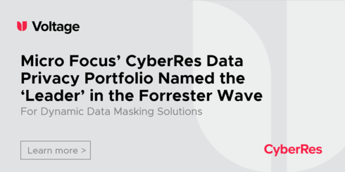 NielLewis's tweet photo. Announcing Voltage Structured Data Manager and Voltage SecureData named the ‘Leader’ in The @Forrester Wave™: Dynamic Data Masking Solutions, Q3, 2021. Read more: | #DataSecurity  #CyberResilience @MicroFocusSec https://t.co/8h0WGDtaL4 #TeamMicroFocus https://t.co/xDM3VGSHcj